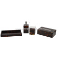 Brown Pen Shell Bathroom Amenity Sets for Wholesale